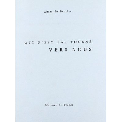 Emprunter Qui n'est pas tourné vers nous livre
