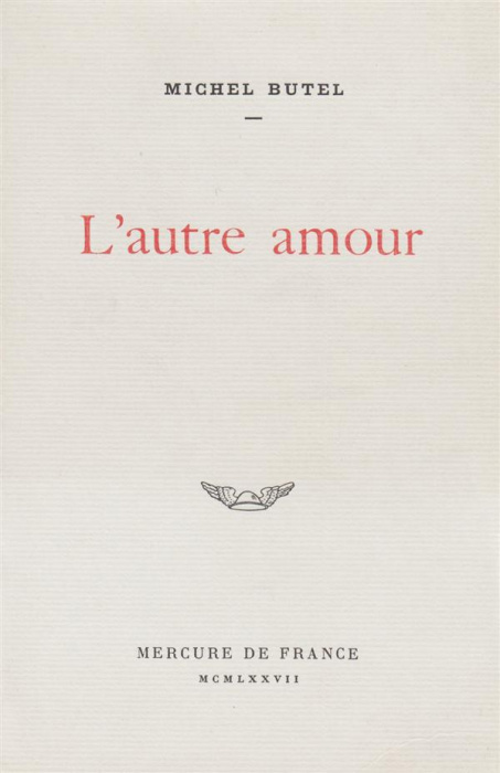 Emprunter L'autre amour livre