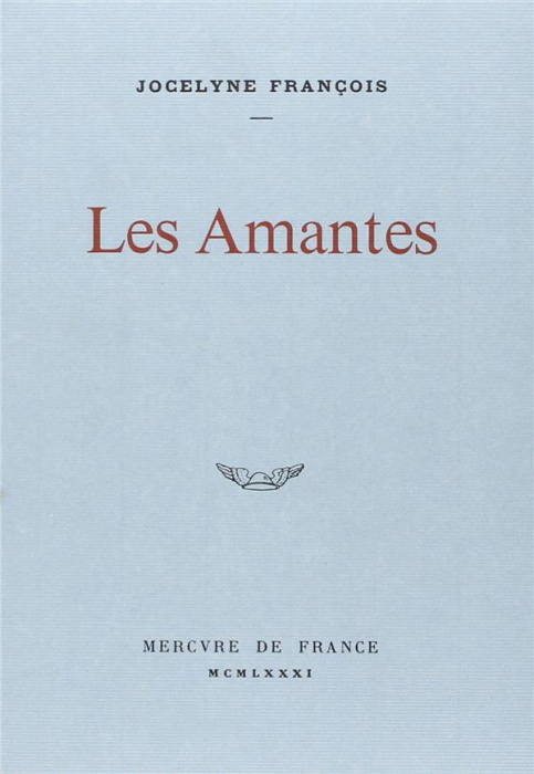 Emprunter LES AMANTES livre