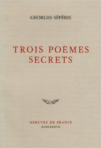 Emprunter Trois poèmes secrets livre