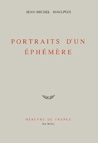 Emprunter Portraits d'un éphémère livre