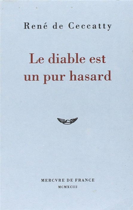 Emprunter Le diable est un pur hasard livre