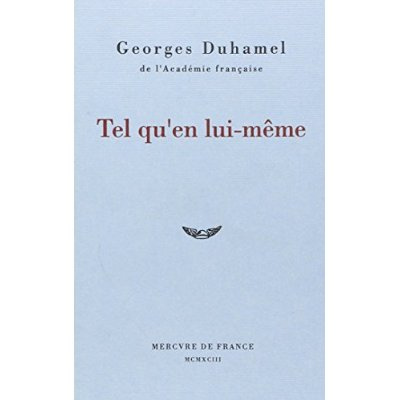 Emprunter Tel qu'en lui-même livre