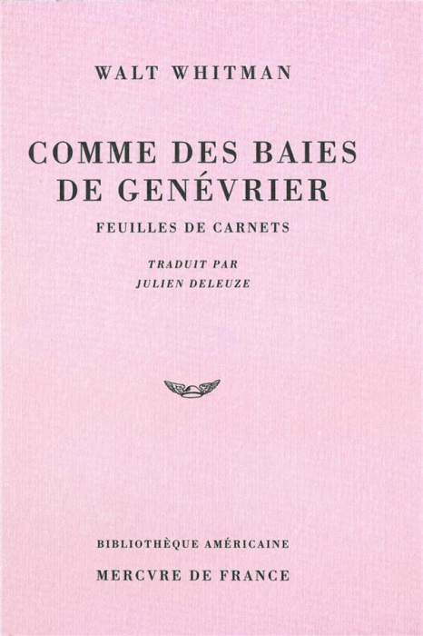 Emprunter Comme des baies de genévrier. Feuilles de carnets livre
