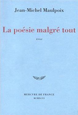 Emprunter La poésie malgré tout. Essai livre