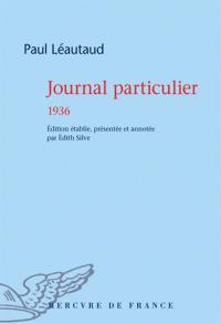 Emprunter Journal particulier 1936 livre