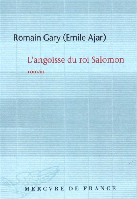 Emprunter L'angoisse du roi Salomon livre