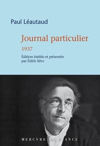 Emprunter Journal particulier. 1937 livre