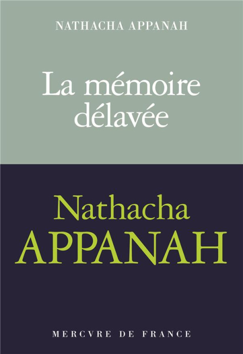 Emprunter La mémoire délavée livre