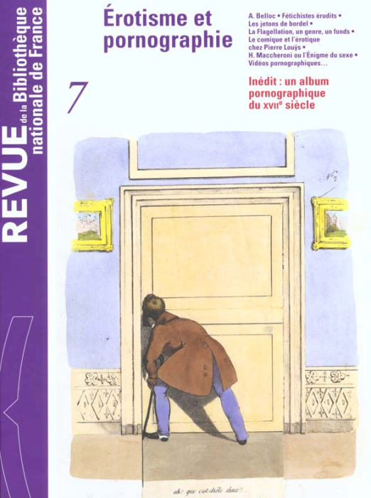 Emprunter Revue de la Bibliothèque nationale de France N° 7/2001 : Erotisme et pornographie livre