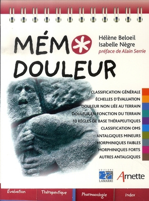 Emprunter MEMO DOULEUR livre
