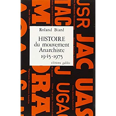 Emprunter Histoire du mouvement anarchiste en France. 1945-1975 livre