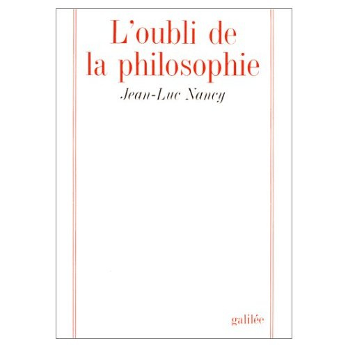 Emprunter L'Oubli de la philosophie livre