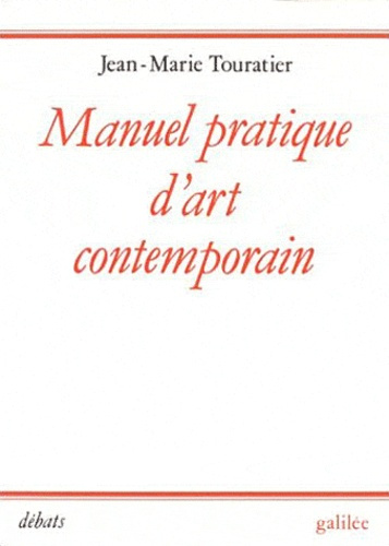 Emprunter Manuel pratique d'art contemporain livre