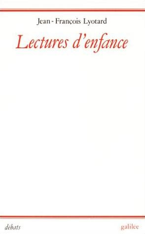 Emprunter Lectures d'enfance livre