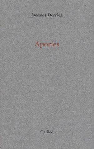 Emprunter Apories. Mourir, s'attendre aux 