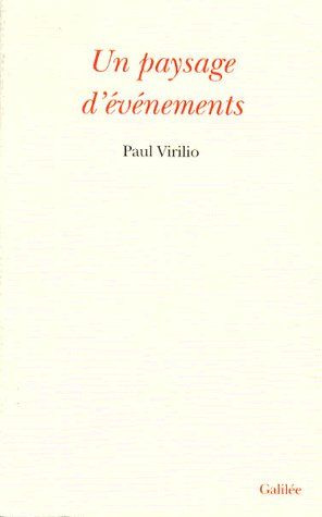 Emprunter Un paysage d'événements livre