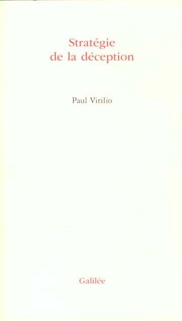 Emprunter Stratégie de la déception livre