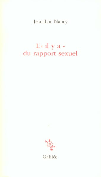 Emprunter L'il y a du rapport sexuel livre