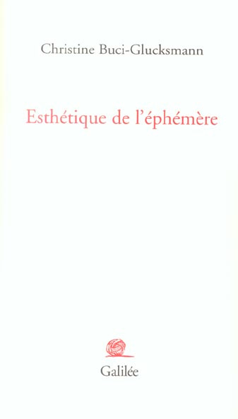 Emprunter Esthétique de l'éphémère livre