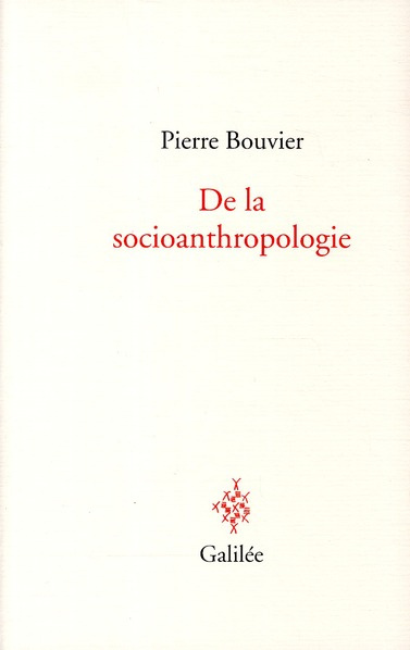 Emprunter De la socioanthropologie livre