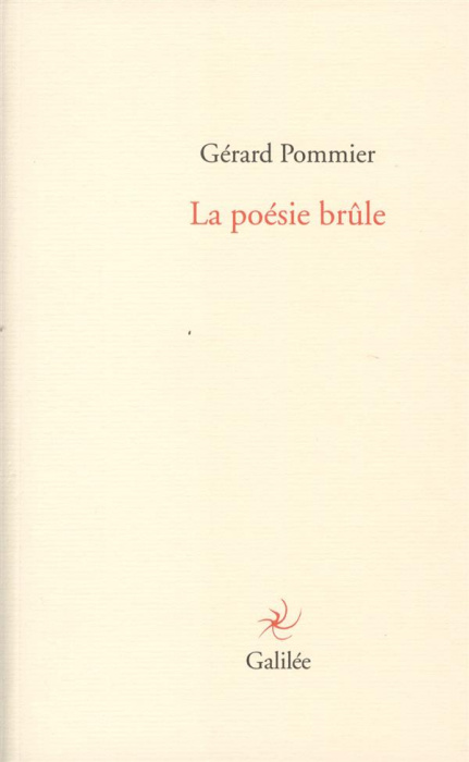 Emprunter La poésie brûle livre