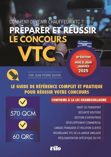 Emprunter Préparer et réussir le concours VTC. Edition 2025 livre