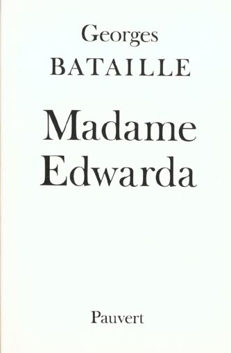 Emprunter Madame Edwarda livre