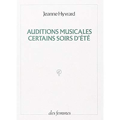 Emprunter Auditions musicales certains soirs d'été livre