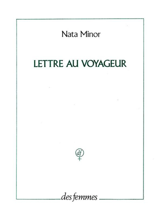 Emprunter LETTRE AU VOYAGEUR livre