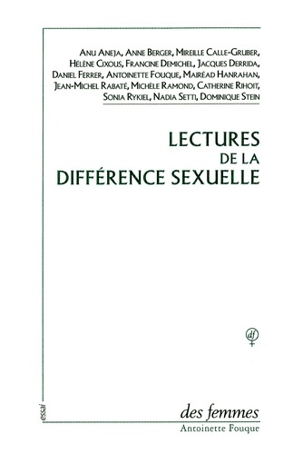 Emprunter Lectures de la différence sexuelle livre