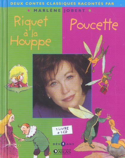 Emprunter Riquet à la Houppe ; Poucette. Avec 1 CD audio livre