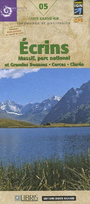Emprunter CARTOGUIDE ECRINS, MASSIF ET PARC NATIONAL - GRANDES ROUSSES, CERCES, CLAREE livre