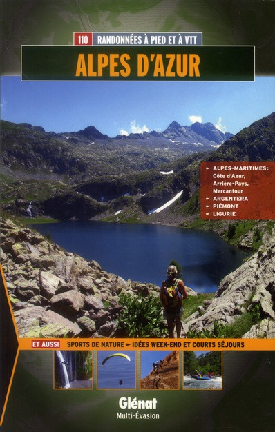 Emprunter Alpes d'Azur. 110 randonnées à pied et à VTT livre