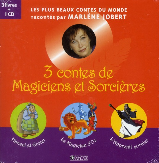Emprunter 3 contes de Magiciens et Sorcières. Hansel et Gretel ; La Magicien d'Oz ; L'Apprenti sorcier, avec 1 livre