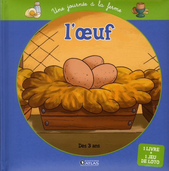 Emprunter L'oeuf. Avec 1 Jeu livre