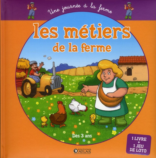 Emprunter Les métiers de la ferme. Avec 1 Jeu livre