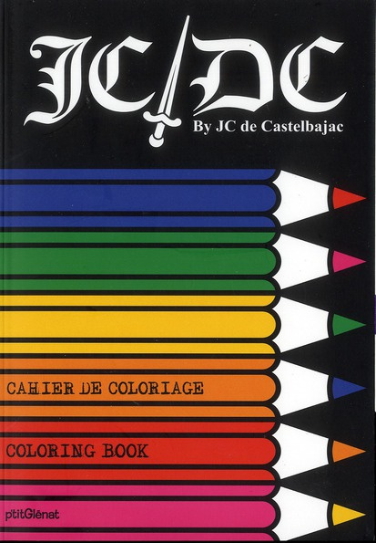 Emprunter JC/DC. Cahier de coloriage, Edition bilingue français-anglais livre