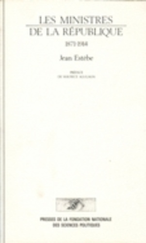 Emprunter Les ministres de la République, 1871-1914 livre
