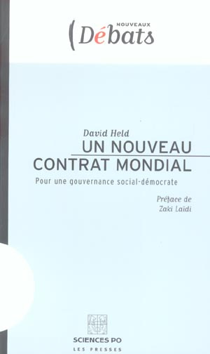 Emprunter Un nouveau contrat mondial. Pour une gouvernance social-démocrate livre