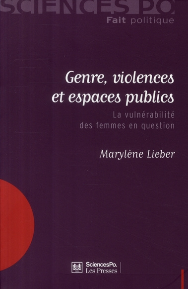 Emprunter Genre, violences et espaces publics / La vulnérabilité des femmes en question livre