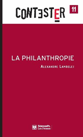 Emprunter La philanthropie livre
