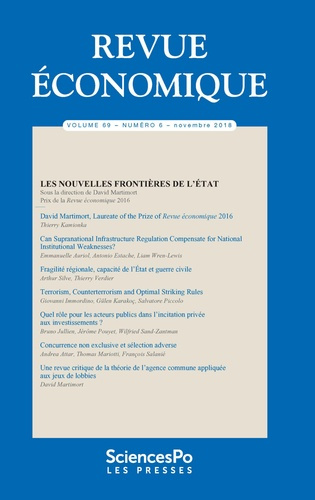 Emprunter Revue économique N° 69, tome 6, novembre 2018 livre