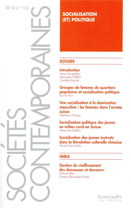Emprunter Sociétés contemporaines N° 112, 2017 livre