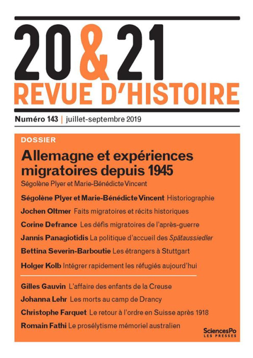 Emprunter 20/21. siècles N° 143 livre