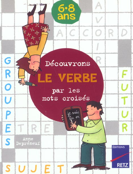 Emprunter Découvrons le verbe par les mots croisés 6-8 ans livre