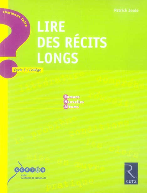 Emprunter Lire des récits longs livre