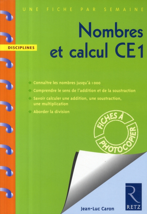 Emprunter Nombres et calcul CE1 livre