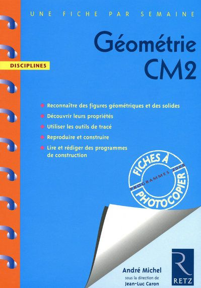 Emprunter Géométrie CM2 livre