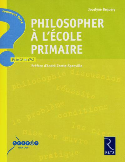Emprunter Philosopher à l'école primaire livre